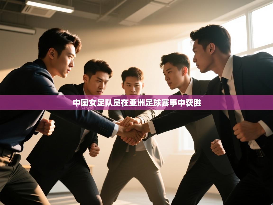中国女足队员在亚洲足球赛事中获胜